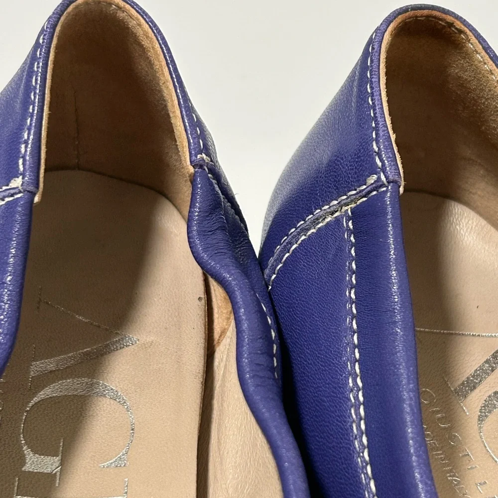 Attilio Giusti Leombruni Ballet Flats Purple Silver Size 8 - Picture 15 of 15